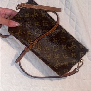 Vintage refurbished small Louis Vuitton crossbody